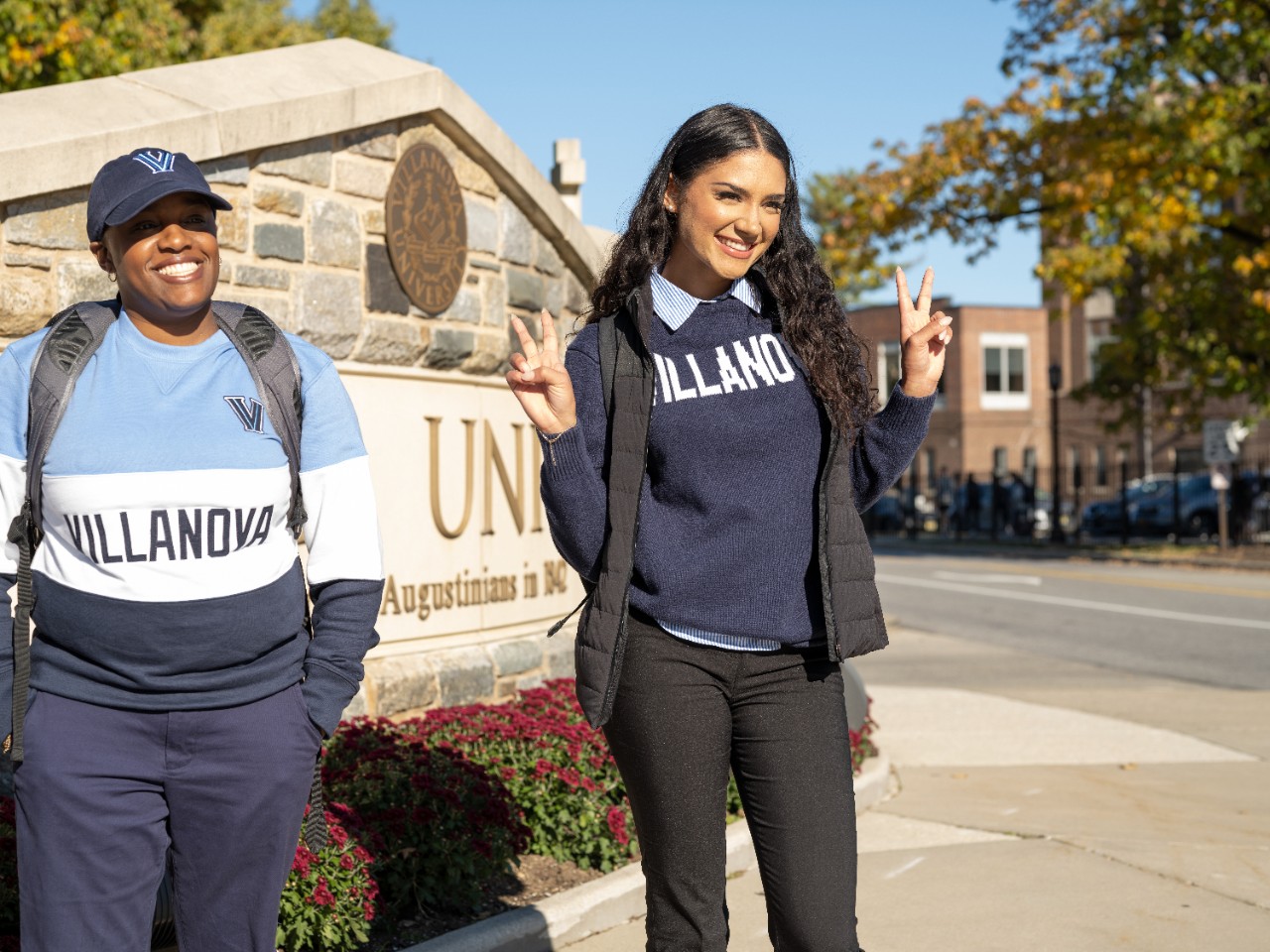 Madison and a classmate
